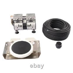1/2HP 2.5CFM Lake Pond Aerator Compressor 98ft Weighted Tube Timer 1 Diffusers