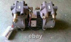 1+ cfm 18+Hg Vacuum Veneer Piston Compressor pump Thomas 2505 not for Aeration
