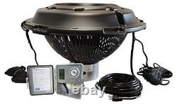 3/4HP VFX Series Aerating Pond Fountain with LED Composite Lighting 120V