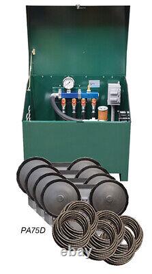 3/4 HP Deluxe Rotary Vane Pond Aeration Complete System tubing diffusers