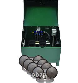 3/4 HP Pond Aeration System Rocking Piston PA86AD Includes Cabinet and Diffusers
