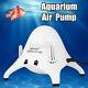 3.8w Aquarium Aerator Water Fish Tank Air Pump Oxygen Fountain Pond 2 Outlets