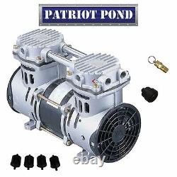 3.9 CFM Air Compressor LL-RP60P for Pond and Lake Aeration by Half Off Ponds
