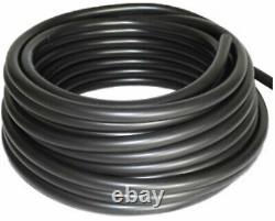 5/8 x 100' Anjon Mfg Weighted Black Vinyl Tubing for Pond and Lake Aeration