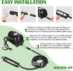 Aeration Kit for Koi Fish Ponds & Water Gardens up to 4000 Gallons