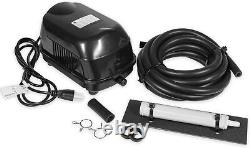 Aeration Kit for Koi Fish Ponds & Water Gardens up to 4000 Gallons, Quiet