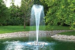 Airmax 1/2 HP Lake & Pond Aerating Floating Fountain 3 patterns With 100' Cord