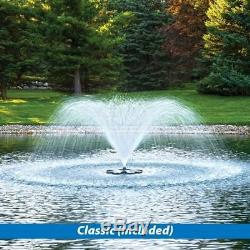 Airmax Lake & Pond Aerating 1/2hp Floating Fountain 3 patterns With 100' Cord