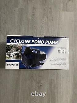 Alpine Corporation 8000 GPH 33Ft Cord Cyclone Pump for Ponds Fountains (PAL8000)
