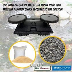 Blue Diamond Pumps DS2 Air Diffuser Air Aeration for Ponds Lakes & Septic Tank