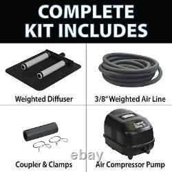 CrystalClear KoiAir 1, Complete Pond Aeration Kit, Water Garden Oxygenation B