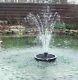 Custompro Floating Pond Fountain Aerator With Multi-tier Nozzle 3000gph 100ft Cord