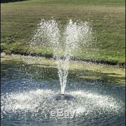 Custom Pro FT 1900 gph Floating Water Fountain/Aerator-for Koi Pond, Farm-50' cd