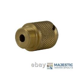 DeAngelo Pool Fan Aerator Brass