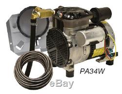 EasyPro PA34W 1/4 hp Rocking Piston Pond Aeration Kit with Quick Sink Tubing