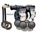 Easypro Pa65w Rocking Piston Pond Aeration 1/2 Hp System With Quick Sink Tubing