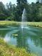Floating Pond Fountain 1/2 Hp, 6000 Gph With 50' Power Cord, 120 Volt, & Timer