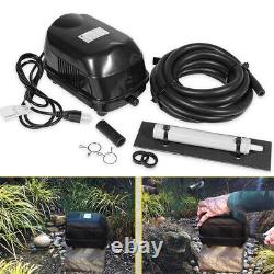 For Clear Water Gardens Koi Fish Ponds Aerator Pump Oxygen Pond Air Aeration Kit