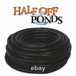 Half Off Pond. 625x300' Weighted Black Vinyl Tubing for Pond and Lake Aeration