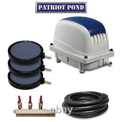 Half Off Ponds PAK-80K Air Pump System 3.0 Cubic Feet Per Minute
