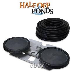 Half Off Ponds PARP-60KDD1 3.9 CFM Aeration System with Double-10 EPDM Diffuser