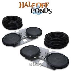 Half Off Ponds PARP-60KDD2 3.9 CFM Aeration System with 2 Double-10 EPDM Diffuser
