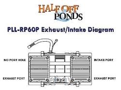 Half Off Ponds PARP-60KSD2 3.9 CFM Aeration System with 2 Single-10 EPDM Diffuser