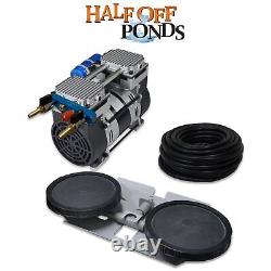 Half Off Ponds PARP-80KDD1 6.7 CFM Aeration System with Double-10 EPDM Diffuser