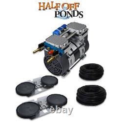 Half Off Ponds PARP-80KDD2 6.7 CFM Aeration System with 2 Double-10 EPDM Diffuser