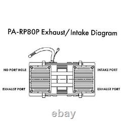 Half Off Ponds PA-RP80P 6.7 CFM Air Compressor for Pond and Lake Aeration