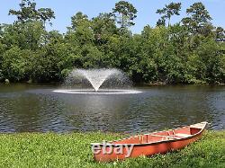 Kasco 1/2HP VFX Series Aerating Pond Fountain 120V, Single Phase, 50 Ft Power