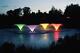 Kasco 3/4hp Vfx Series Aerating Pond Fountain With Led Composite Lighting 120v S
