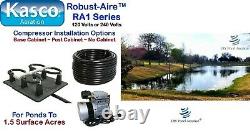 Kasco Aeration Robust-Aire 1/4hp RA1 Ponds To 1.5 Surface Acres 120V No Cabinet