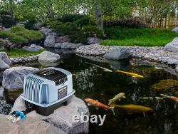 Koi Fish Pond Air Pump Septic Aerator Up to 20000 Gallon Aeration Timer Valve