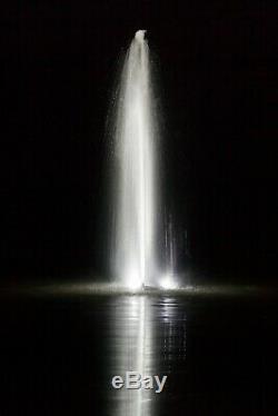 Lighted Pond Fountain Floating Pond Aeration Pond Fountains TheFountainGuys