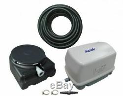 Matala Air PRO 3 Plus Pond Aeration Kit Includes Pump, Air Hose & Diffuser