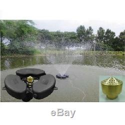Matala Floating Fountain Pond Aerator 1/2 HP With Type A Nozzle 110V 65Ft. Cord