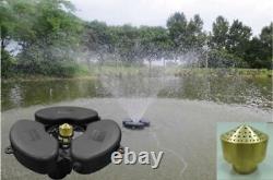 Matala Floating Fountain Pond Aerator 1/2 HP With Type A Nozzle 110V 65Ft. Power