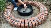 My Wife Is Crazy About The Way I Make A Fountain Garden Decoration Ideas By Brick Tires And Cement
