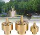 New 1/2 Inlet Bronze 3 Tier Spray Fountain Nozzle Up To 11'+ Tall X2 Pieces