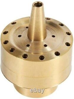 NEW 1/2 Inlet Bronze 3 Tier Spray Fountain Nozzle up to 11'+ Tall x2 PIeces