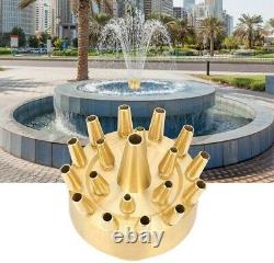 NEW 1 Inlet Fixed Jet Three Tier Spray Fountain Nozzle Pond Nozzles up to 15