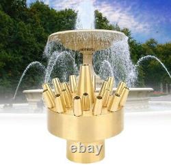 NEW 1 Inlet Fixed Jet Three Tier Spray Fountain Nozzle Pond Nozzles up to 15