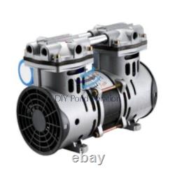 NEW 3+ cfm 25+Hg Vacuum Veneer Aeration Compressor Air pump 72+psi 1yr Warranty