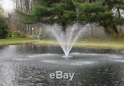 NEW Floating Pond Lake Fountain with 2-Pattern-aeration 100' 150' 200' Cord 1/2HP