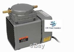 NEW Gast Diaphragm Compressor 1/8 HP 1.1cfm Lake Fish Pond Aeration Pump