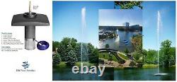 NEW Scott 1/2 HP Pond & Lake Jet Stream Fountain 115V 100' CORD 35' TALL 5yr WTY