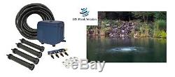NEW Septic / Pond Complete Aeration Kit for Ponds / Tanks 4-30,000 Gallons LA4