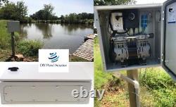 NEW Weatherproof / Outdoor Aeration Pond Pump Cabinet Enclosure 16x16x8