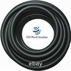 Non Sinking Aerator Hose Black Vinyl Poly Tubing Air & Water Line 3/8I. D. X100
